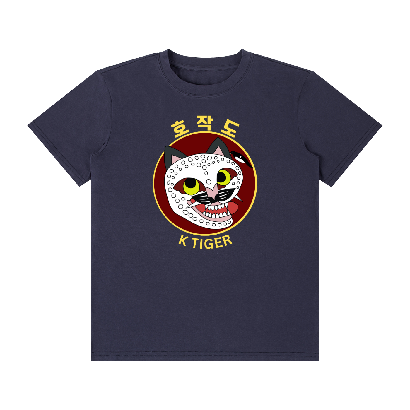 Maru 1  Unisex Classic Crew Neck Cotton T-Shirt