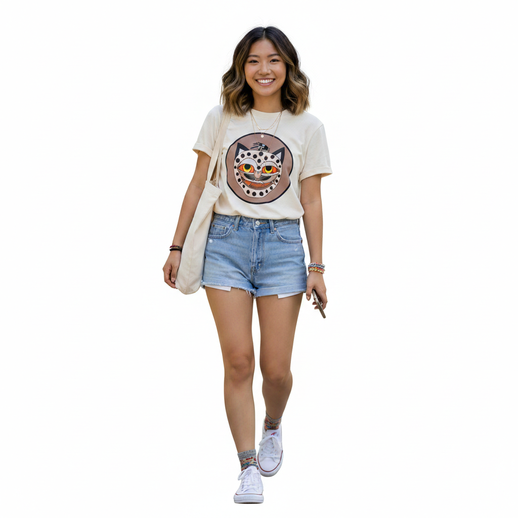 Nara 3 Hojak slim fit Essential Standard Shoulder T-Shirt